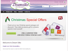 Tablet Screenshot of dreamsilks.com.au